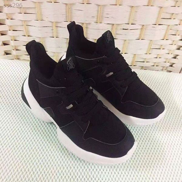 

cotton shoes black mens womens shoe fashionable platform casual sneakers luxury womens shoes wild solid colors dress shoe