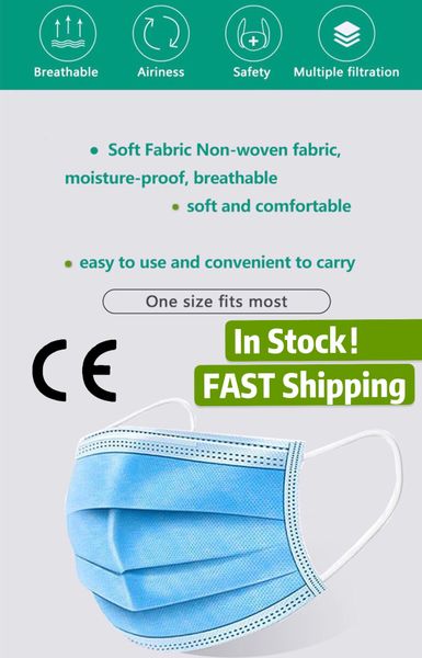 

stock ce proved 3 layers face masks supplier safe and clean anti dust prevent air pollution face masks safe and comfortable fast shipping