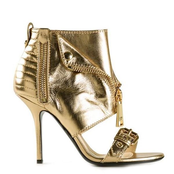 

2019 new fashion brand black golden pink belt buckle cuffed high heel women stiletto heels sandals large size wedding shoes ing