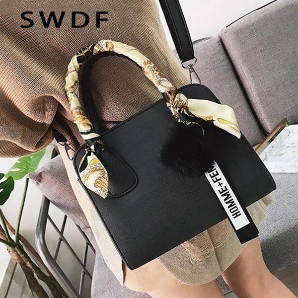 

swdf vintage new handbags for women 2020 female leather handbag small bags lady shoulder bags casual purses
