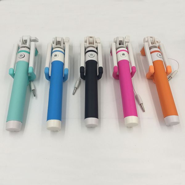 

mini macaron selfie stick mobile phone universal folding selfie stick