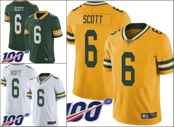 yellow green bay packers jersey