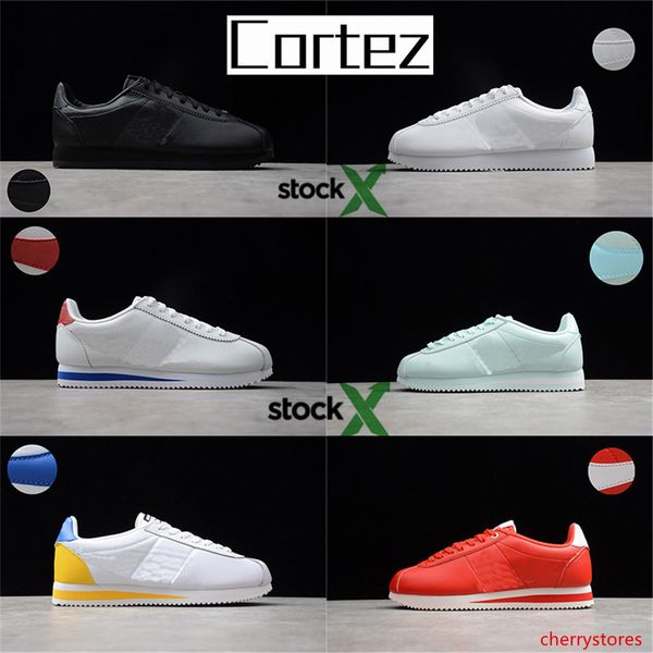 

лучшие 2020 кортез женские мужские дизайнер свободного покроя обувь класса люкс кроссовки дешевые спортивная кожаная оригиналы мужчины ультр