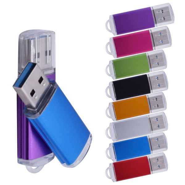 

metal case usb 3.0 8gb 16gb 32gb 64gb 128gb pendrive portable usb flash pen drive wedding gift
