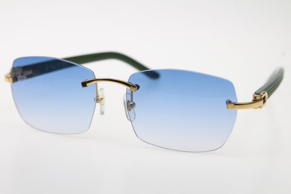 

wholesale glasses dark green aztec sunglasses 8200905 rimless sunglasses dark green arms sunglasses cat eye with box blue len, White;black