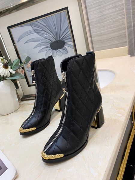 

new luxury women's shoes fashion design brand winter women's boots height to calf high heel platform vbdr, Black
