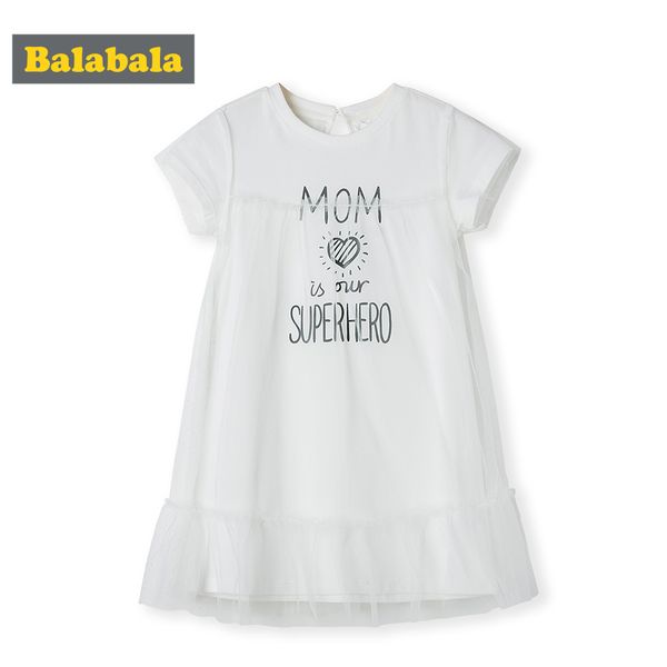 

balabalanew fashion kids baby girls princess dresses lovely sleeveless dresses birthday party outfits 2019 children clothing, Black;gray