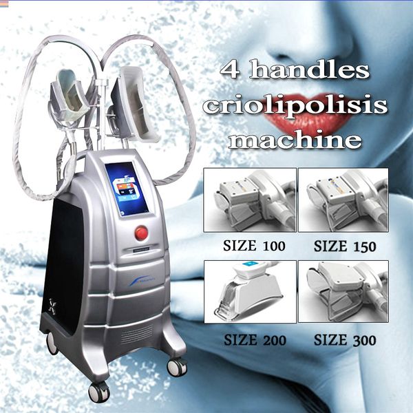 

тело ваяя уменьшая 4 ручки машина cryolipolysis тучная замерзая уменьшая ручку cryotherapy оборудования потери веса с ценой по прейскуранту