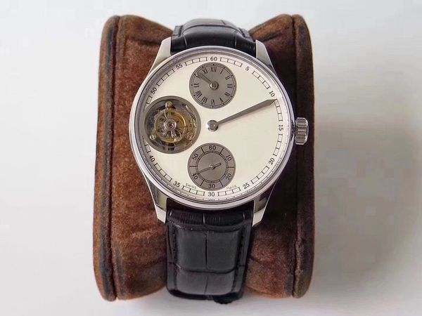 

zf дизайн турбийон часы 44x15.5mm дизайнерские часы дорогие мужские часы бизнеса и отдыха, роскошные часы наручные часы, Slivery;brown