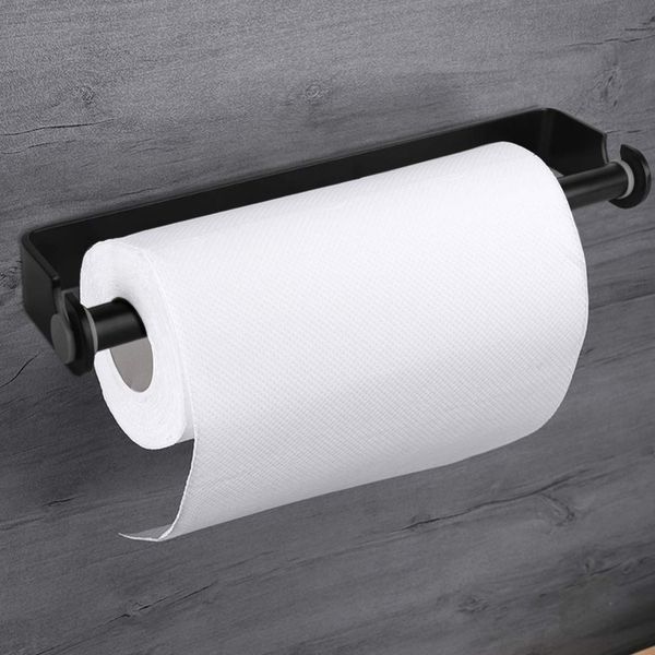

self adhesive & wall mount paper towel holder & dispenser,kitchen wall tissue towel holder stand under cabinet t190708