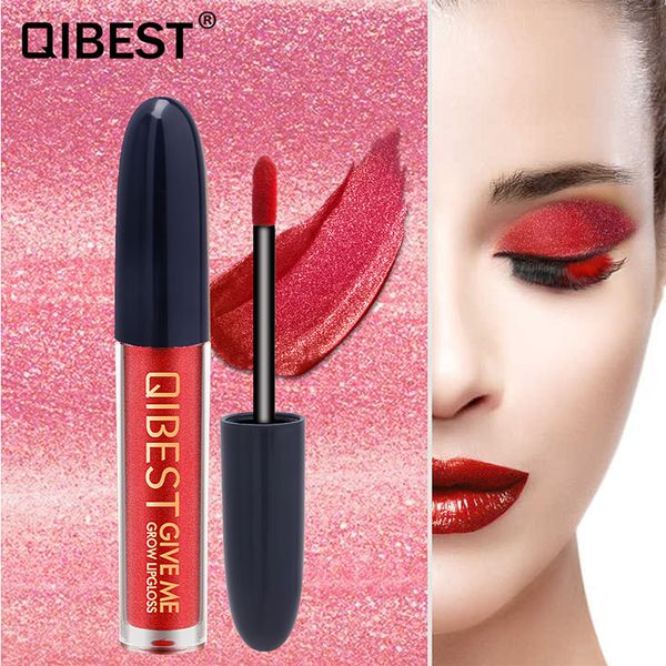 

18-color diamond lip gloss shimmer liquid waterproof long lasting makeup lipstick mdf