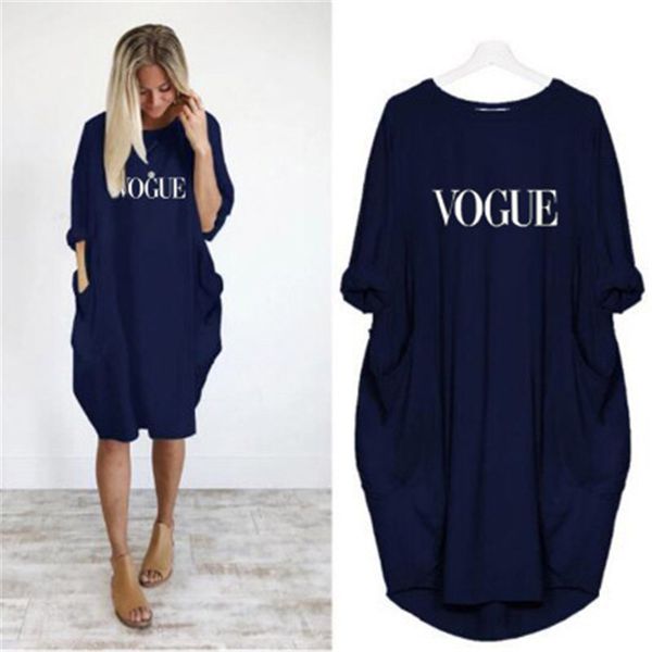 

summer women dresses hedgehog letter print loose women clothes plus size mini dress casual mujer fashion, Black;gray