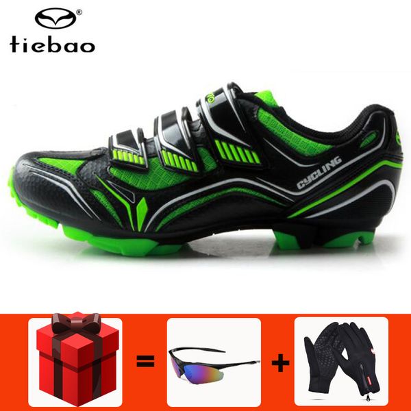 

tiebao cycling shoes sapatilha ciclismo mtb chaussure vmen sneakers mountain bike shoes bicycle zapatillas hombre deportiva, Black