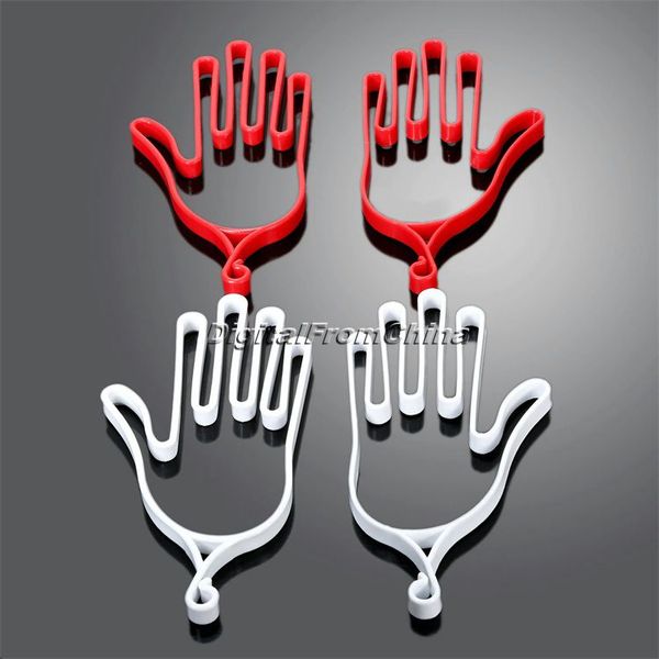 

1pair red/white durable golf hanging glove keeper stretcher hangers glove support frame golf gloves stretcher accessories