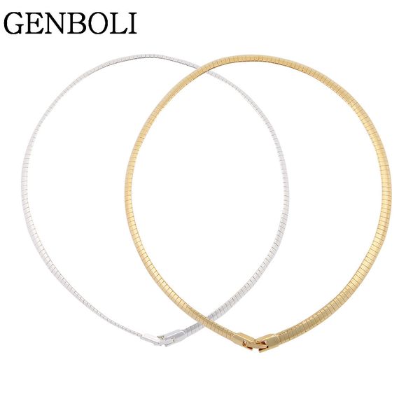 

special design women necklace elegant stainless steel female lady necklace chain choker jewelry for party wearing quality, Silver