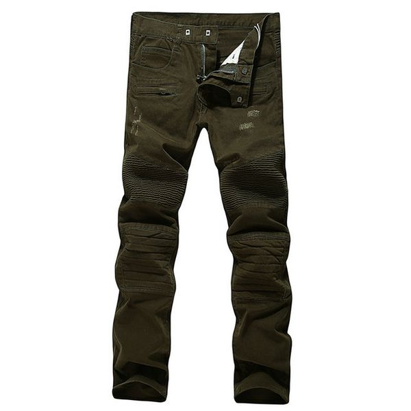 

balma brand jeans mens designer jeans luxury slim trousers motorcycle riding jeans distressed pants street hip hop balma brand ripped pants, Blue