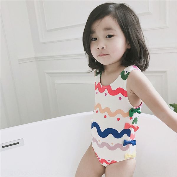 

btov7 girls wavy bowknot stella letter color butterfly matching one-piece girls wavy bowknot stella letter color butterfly matching swimsuit, White;black