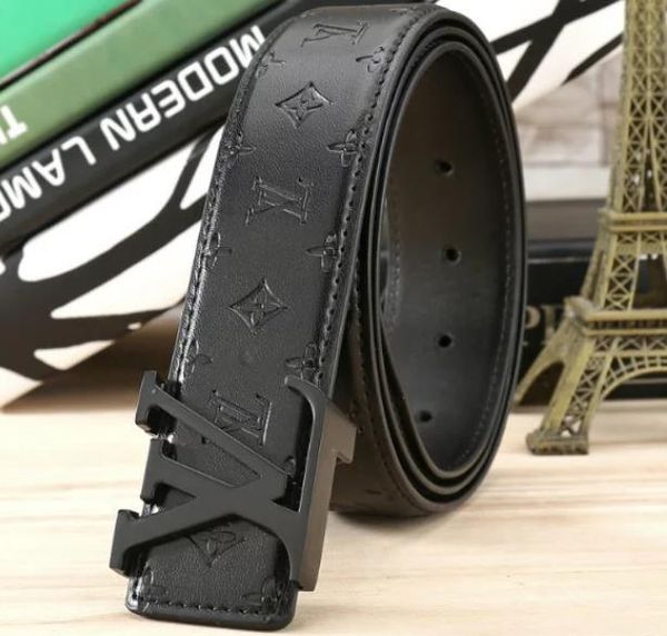 

2020 88lv fashionable formal belts luxury belts for mens leather belt casual sliver needle buckle width 34mm no box, Black;brown