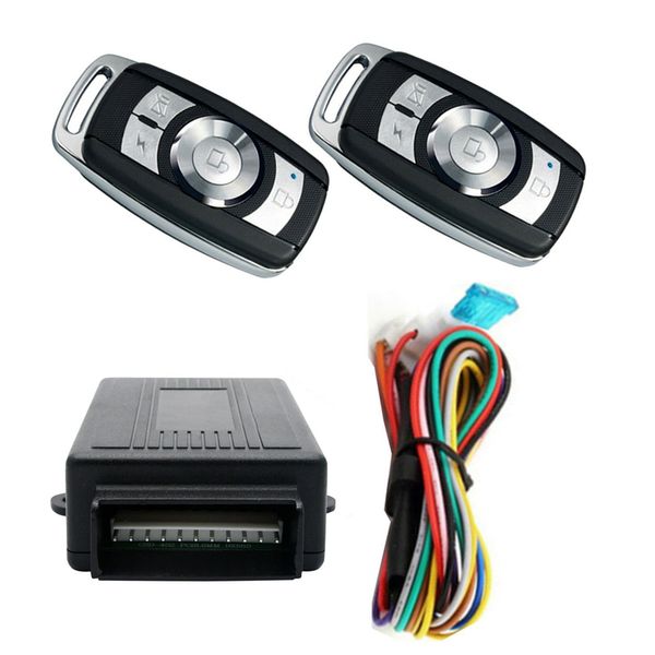 

car central door locking kit vehicle keyless entry system universal remote 2 fob