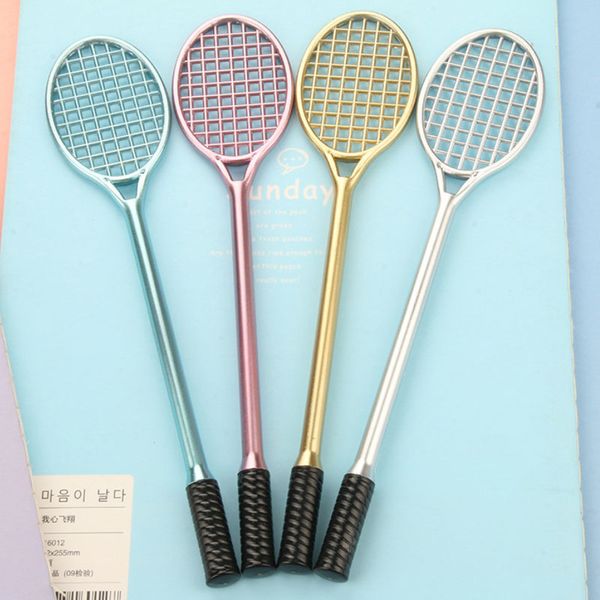 

new badminton shape gel pens office school writing tool kids student children ball pen toy ing