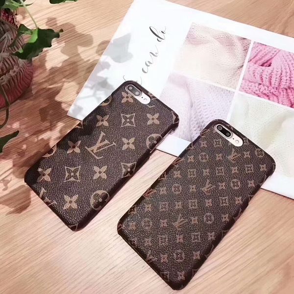 

For iPhone X XS Max xr Luxury Case Vogue Brand Back Phone Cover Protection Coque Printing For iphone 6 6S 7 8Plus