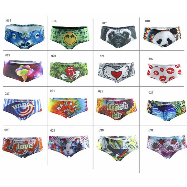 

spot 2019 european spring and summer fashion printing casual street beach trend underwear, support mixed batch, White;black