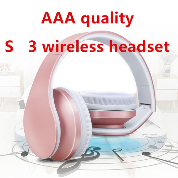 

a++++ quality 3.0 wireless headphone stereo bluetooth headsets earbuds with mic earphone support tf card for iphone samsung wholesale