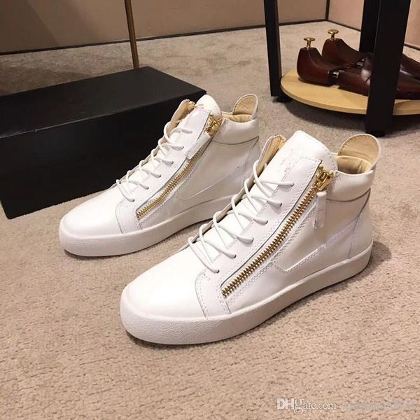 

new 2019 mens womens winered patent leather with corduroy patchwork low double zip sneakers, brand casual shoes 35-46drop shipping m20, Black