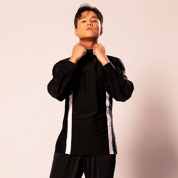 

men latin dance shirts cha cha rumba samba tango dancing clothes male dancer professional competition performance dnv12651, Black;red