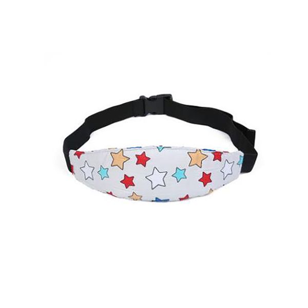 

car safety seat sleep positioner adjustable fixed pad infants baby child head support pillow pram stroller fastening belt