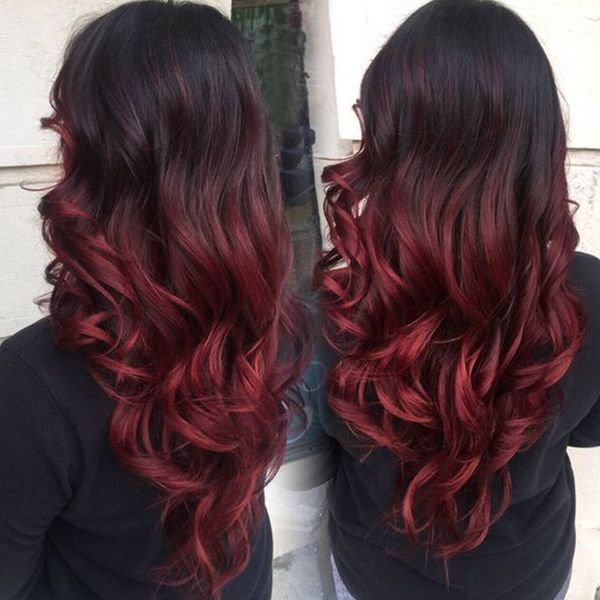 

ombre объемная волна человеческих волос пучки с closure бразильский объемная волна связки 4x4 lace closure с ребенком волос бразильский воло, Black