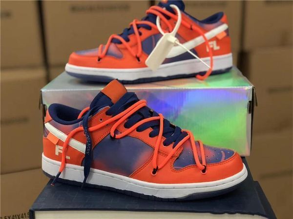 

2020 аутентичные белый x futura x sb dunk low нью-йорк оригинальный dark light blue повседневный скейтборд ct0856 -600 кроссовки спортивные