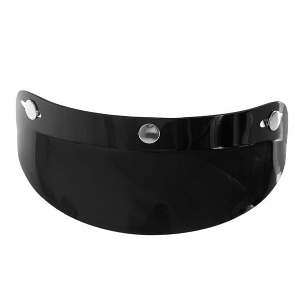 

universal 3 snap visor face shield lens for motorcycle helmets open face