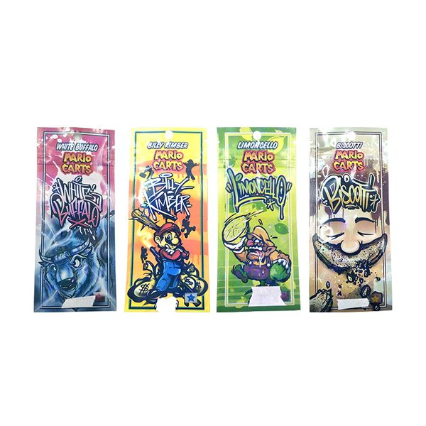 

Новейшие Голограммы Mario Exotic Carts 20 Наклейки Folavor Голографическая Пакетная Печать Сумка для Картриджей AC1003 DHL Free
