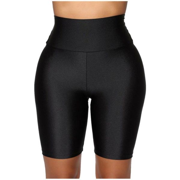 

38# yoga shorts women stretch bike shorts workout short mini high waist gym sports short pantalones cortos de mujer, White;red