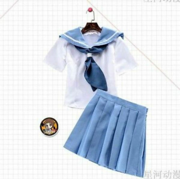 

anime kill la kill mankanshoku mako sailor uniform cosplay cos, Black;red