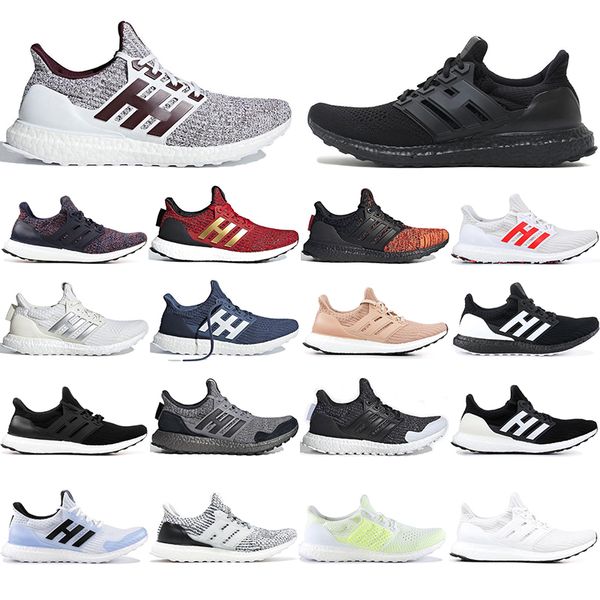 

with socks ultra boost 3.0 4.0 triple black white oreo blue men women running shoes ultraboost sport designer sneakers