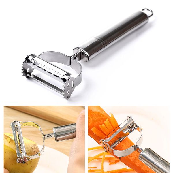 

multifunctional stainless steel peeler julienne cutter for radish potato