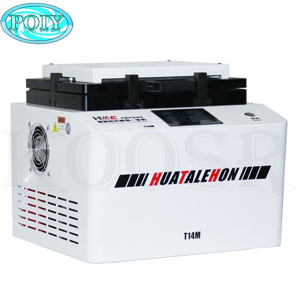 

t14m lcd touch screen repair automatic bubble removing machine oca vacuum laminating machine with automatic lock gas 14 inch
