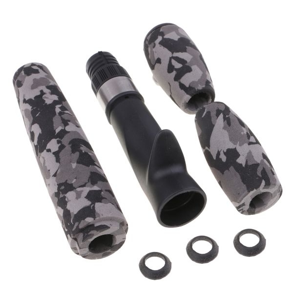 

camoulage eva spinning fishing rod handle with reel seat for rod building