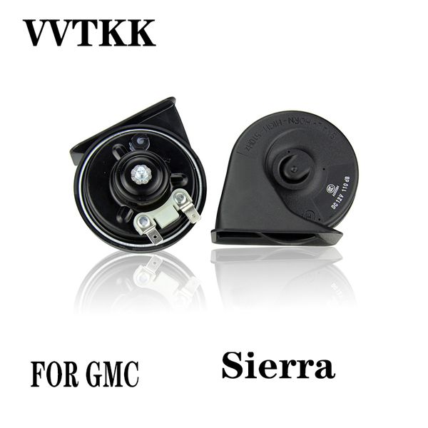 

vvtkk for gmc sierra horn in multi-tone & claxon horns loud car klaxon horn 12v 110db waterproof snail motorcycle siren 3c