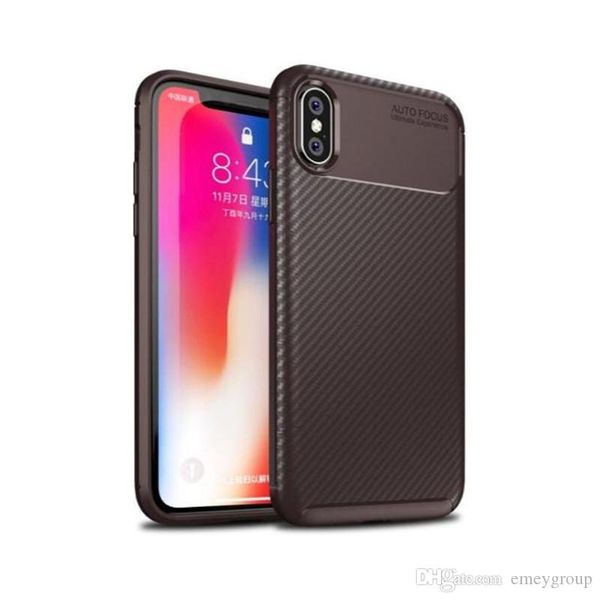 

carbon fiber for iphone 11 pro max xr xs max x 6s 7 8 plus case shockproof soft silicone tpu cover for samsung note9 s8 s9 s10 note10