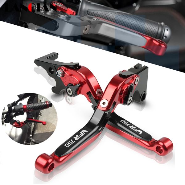 

motorcycle extendable foldable aluminum handle brake clutch levers for vfr750 vfr750 v-fr750 1991 1992 1993 1994-97