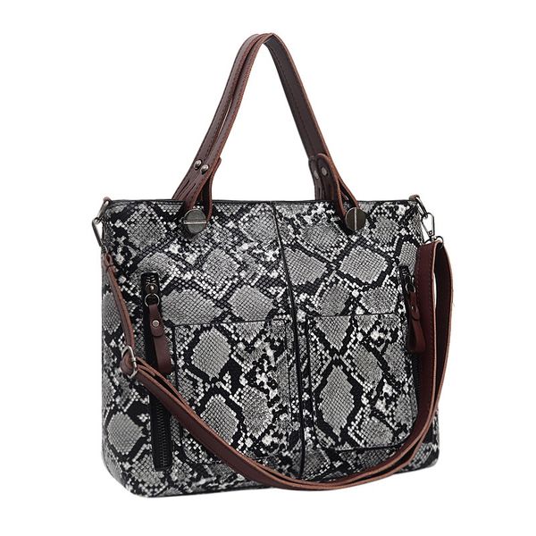 

fashion bag women leather shoulder bag snake print chain designer phone handbags fashion ladies handbags