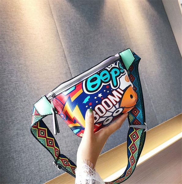 

Women 2020 New One Shoulder Cross Belt Sport Cartoon Chest Bag PH-CFY20060310