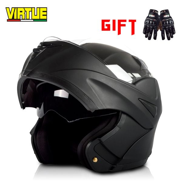 

virtue 2019 flip up racing helmet modular dual lens motorcycle helmet full face safe helmets casco capacete casque moto s m l xl