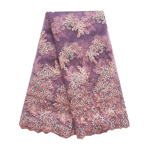 

women 3d lace fabric white latest french lace fabric 2020 lilac beaded net african laces 2020 materials for wedding, Black;white