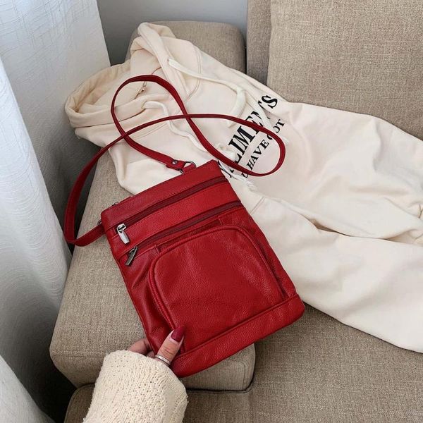 

womens 2020 student messenger bag искусственная кожа винтажная сумка на плечо большой емкости дамы cross body сумки bolsa feminina