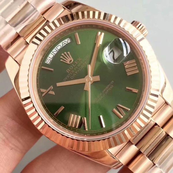 

New high rolex quality automatic famou watche mechanical men women watch teel trip men port watch women gift with box 06