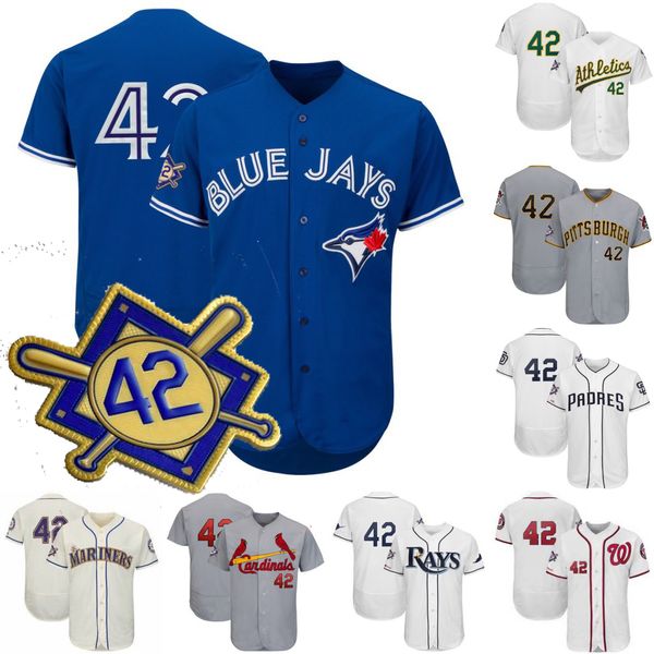 

Mens 2019 Jackie Robinson Day Jersey Toronto Miami New York Washington Los Angeles Arizona Chicago Houston Boston Baseball Jerseys S-XXXL